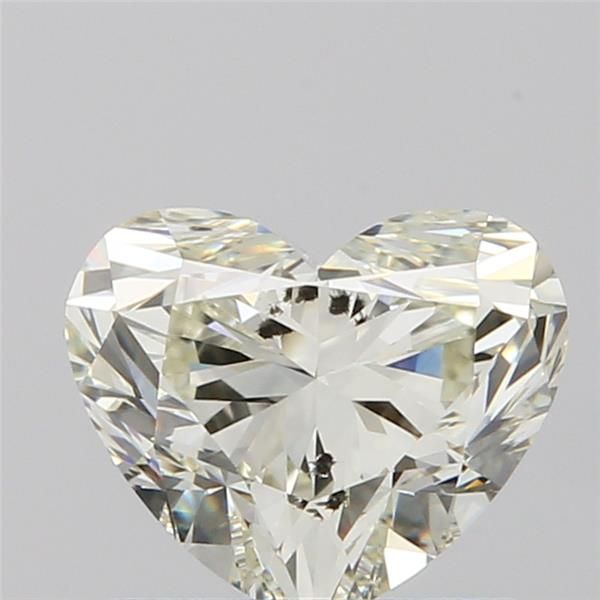 0.90 Carat Heart Loose Diamond, L, I1, Ideal, GIA Certified | Thumbnail