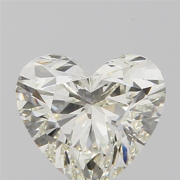 0.62 Carat Heart Loose Diamond, L, VS2, Excellent, GIA Certified