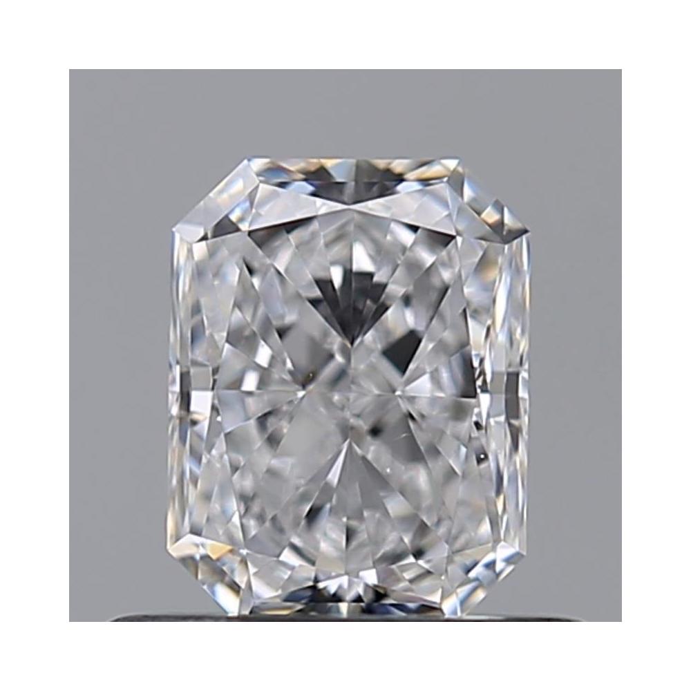 0.55 Carat Radiant Loose Diamond, D, VS1, Super Ideal, GIA Certified