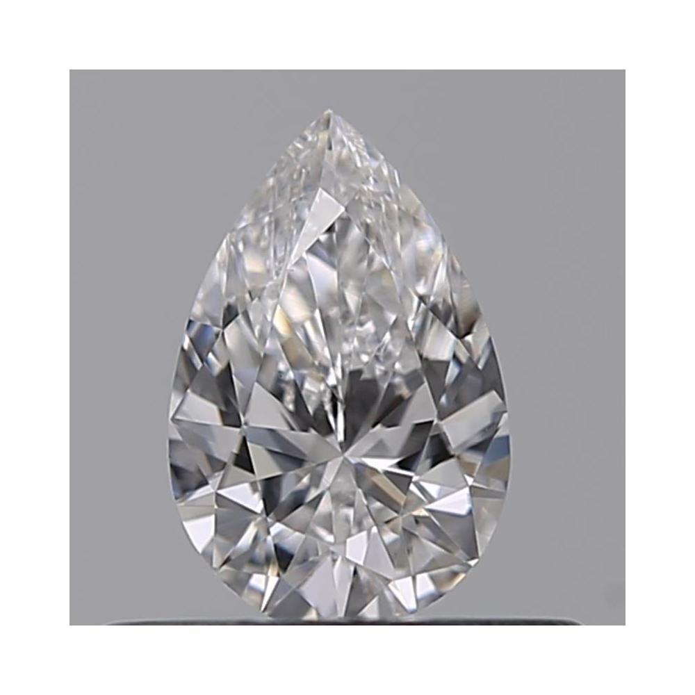 0.33 Carat Pear Loose Diamond, D, VS1, Ideal, GIA Certified