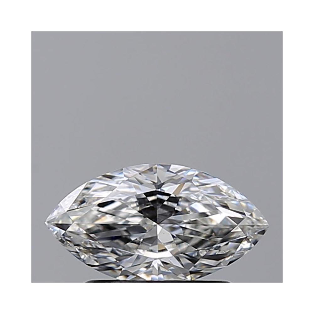 0.61 Carat Marquise Loose Diamond, F, VS2, Ideal, GIA Certified | Thumbnail