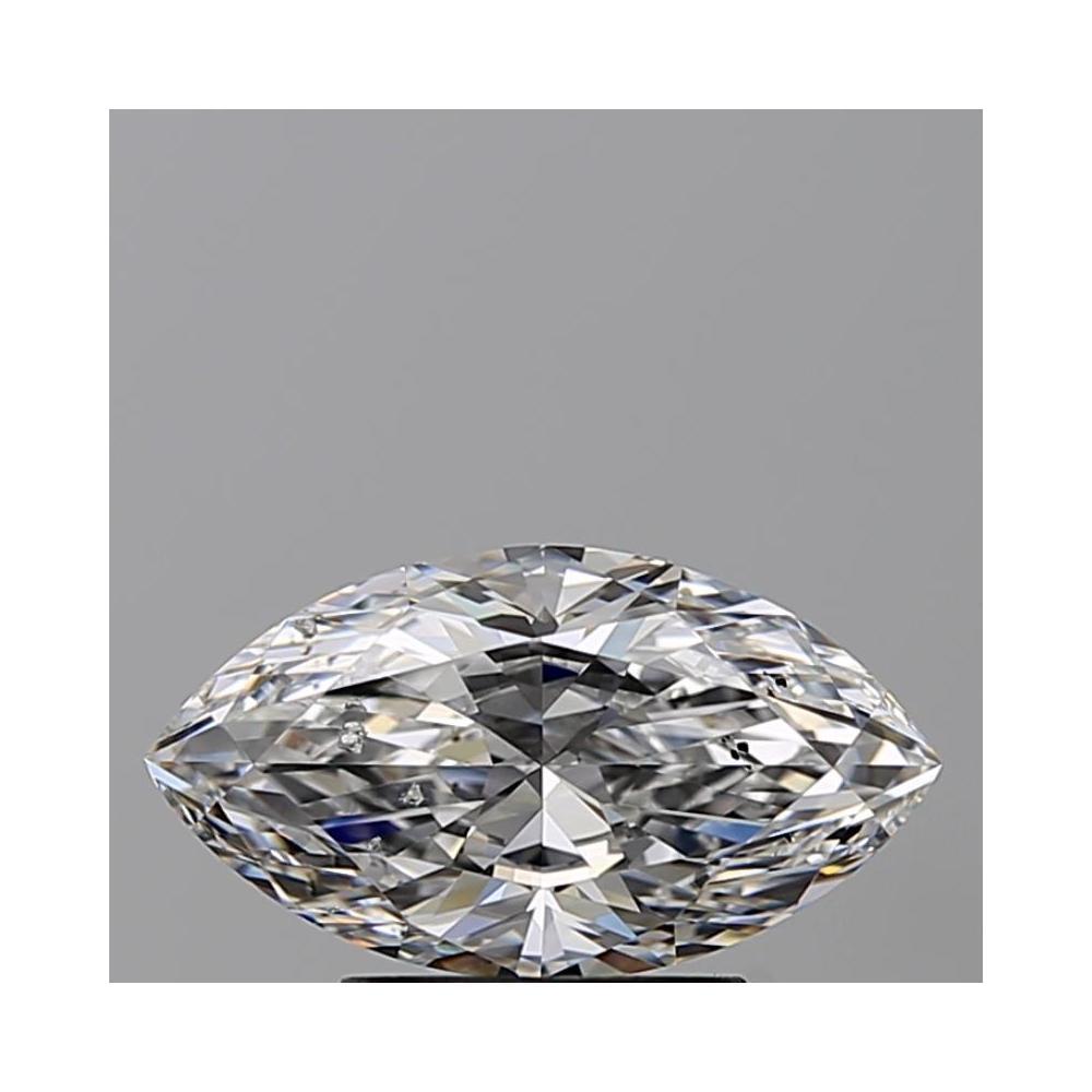 1.80 Carat Marquise Loose Diamond, E, SI2, Super Ideal, GIA Certified