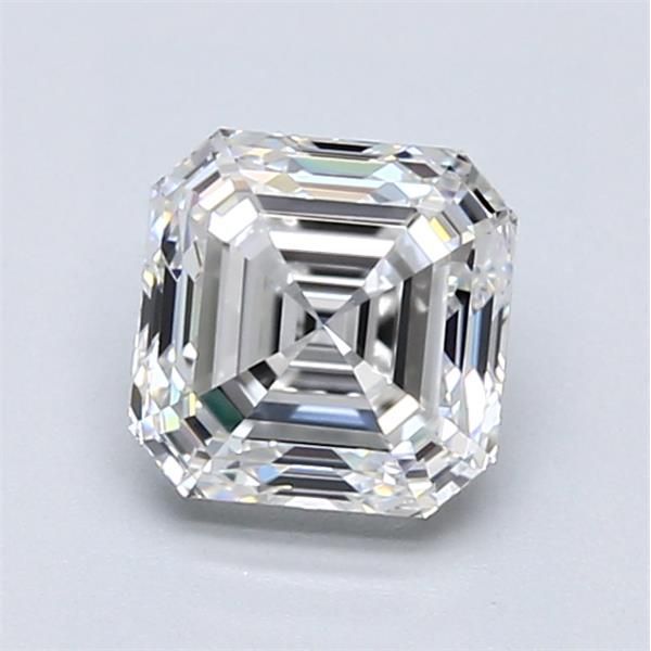 1.51 Carat Asscher Loose Diamond, E, VVS1, Ideal, GIA Certified