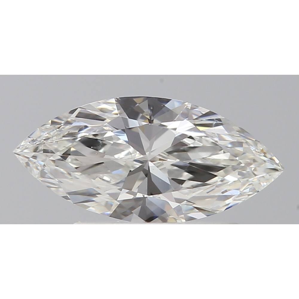 0.50 Carat Marquise Loose Diamond, G, VS2, Super Ideal, GIA Certified