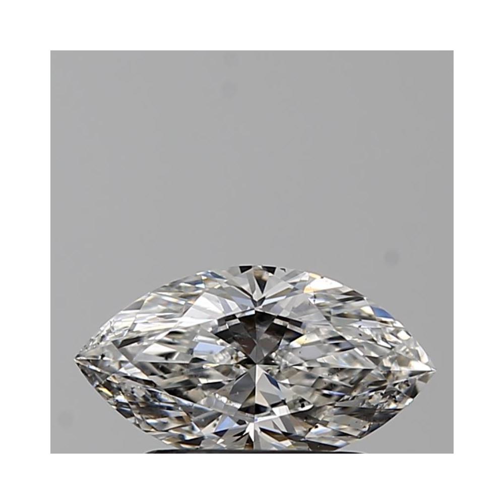 0.72 Carat Marquise Loose Diamond, F, SI1, Ideal, GIA Certified | Thumbnail