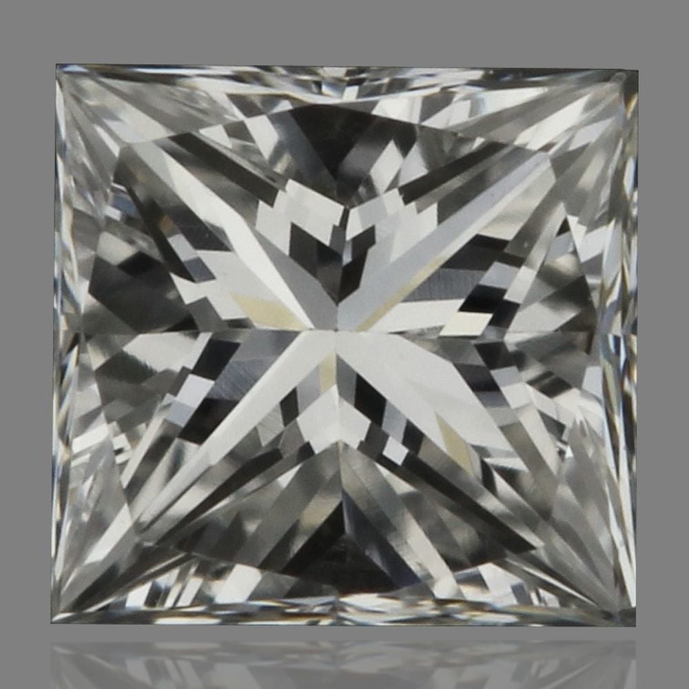 0.19 Carat Princess Loose Diamond, E, VVS2, Good, GIA Certified