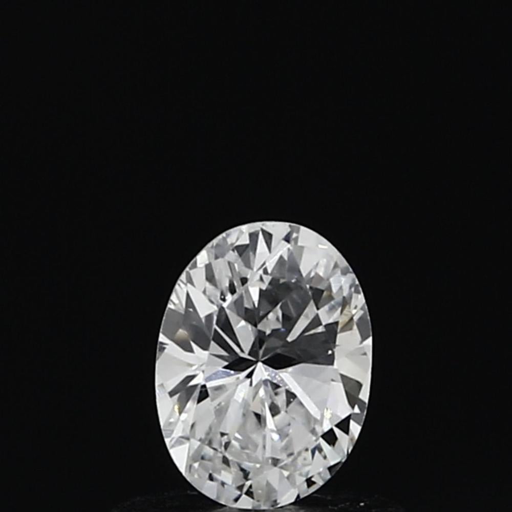 0.43 Carat Oval Loose Diamond, D, VVS2, Very Good, GIA Certified | Thumbnail