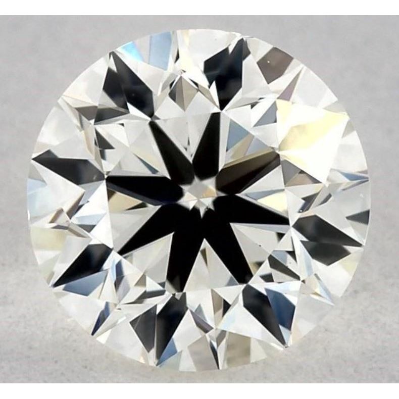 0.40 Carat Round Loose Diamond, L, VVS2, Ideal, GIA Certified