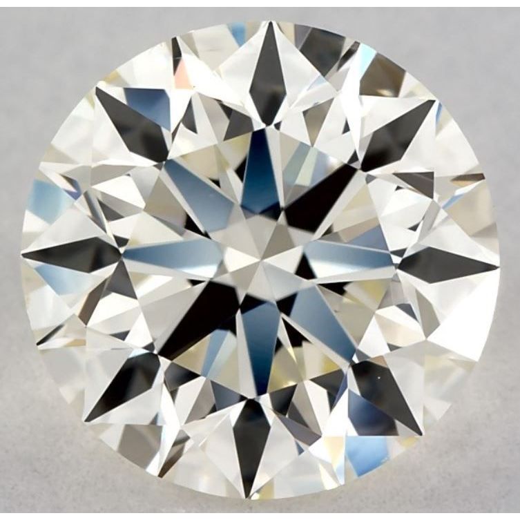 1.29 Carat Round Loose Diamond, N, SI1, Super Ideal, GIA Certified