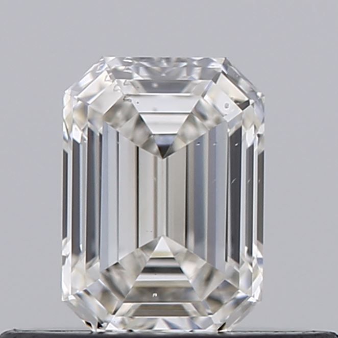 0.32 Carat Emerald Loose Diamond, I, SI1, Super Ideal, GIA Certified | Thumbnail