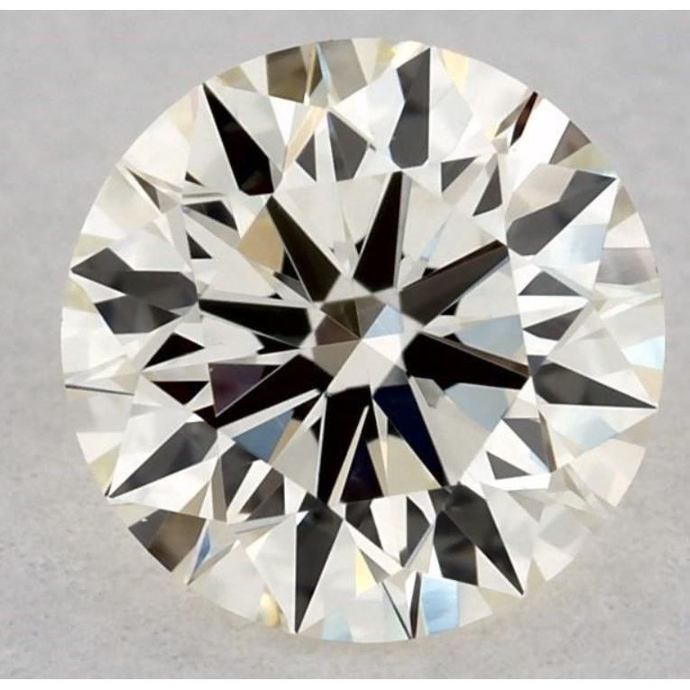 0.43 Carat Round Loose Diamond, N, VS2, Super Ideal, GIA Certified