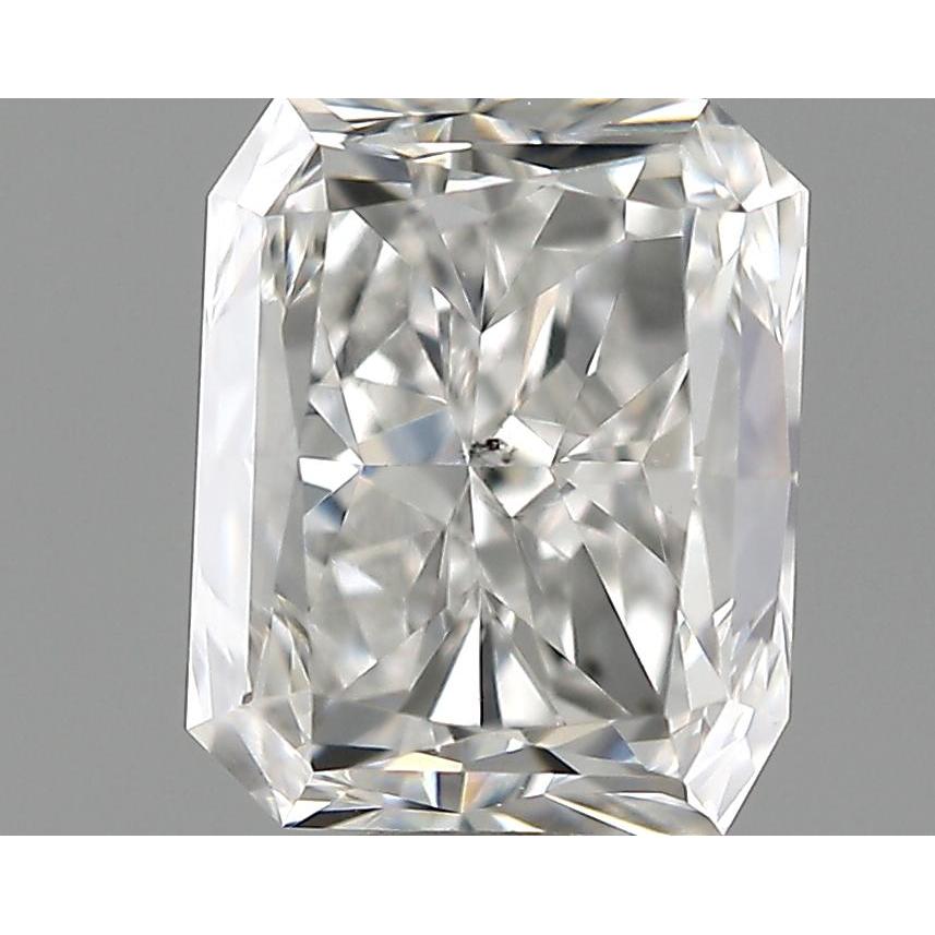 1.00 Carat Radiant Loose Diamond, F, SI1, Good, GIA Certified