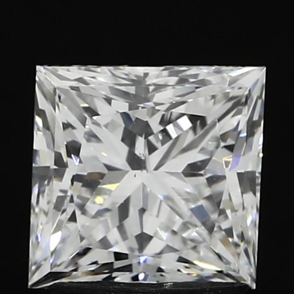 1.71 Carat Princess Loose Diamond, F, SI1, Ideal, GIA Certified | Thumbnail
