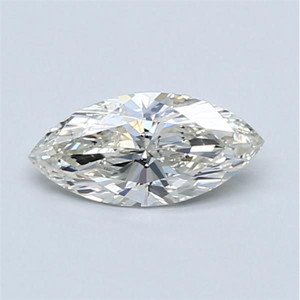 0.55 Carat Marquise Loose Diamond, J, SI2, Super Ideal, GIA Certified
