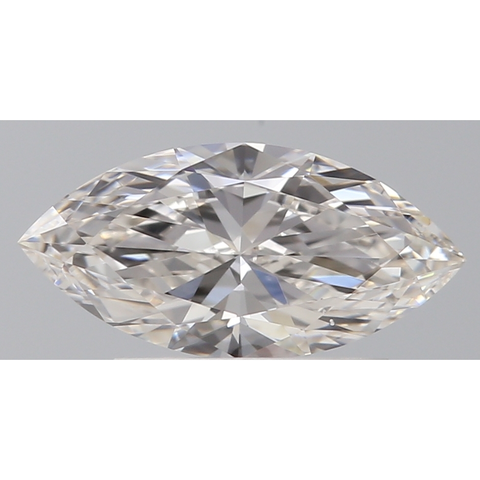 0.53 Carat Marquise Loose Diamond, H, VS2, Super Ideal, GIA Certified