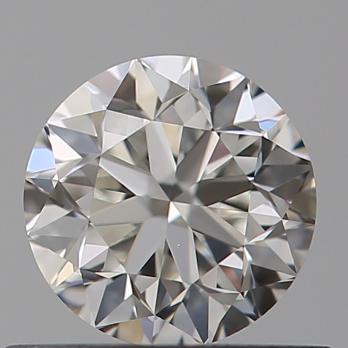 0.50 Carat Round Loose Diamond, H, VS2, Very Good, GIA Certified | Thumbnail