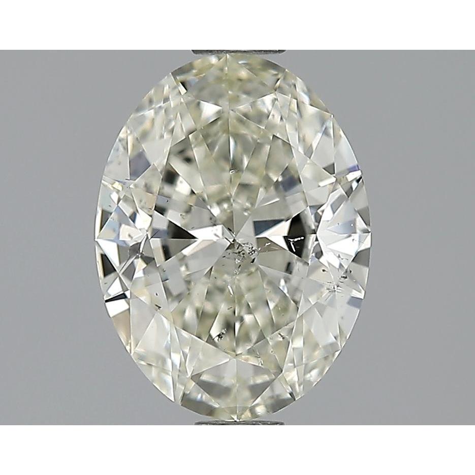 1.51 Carat Oval Loose Diamond, L, SI2, Super Ideal, GIA Certified