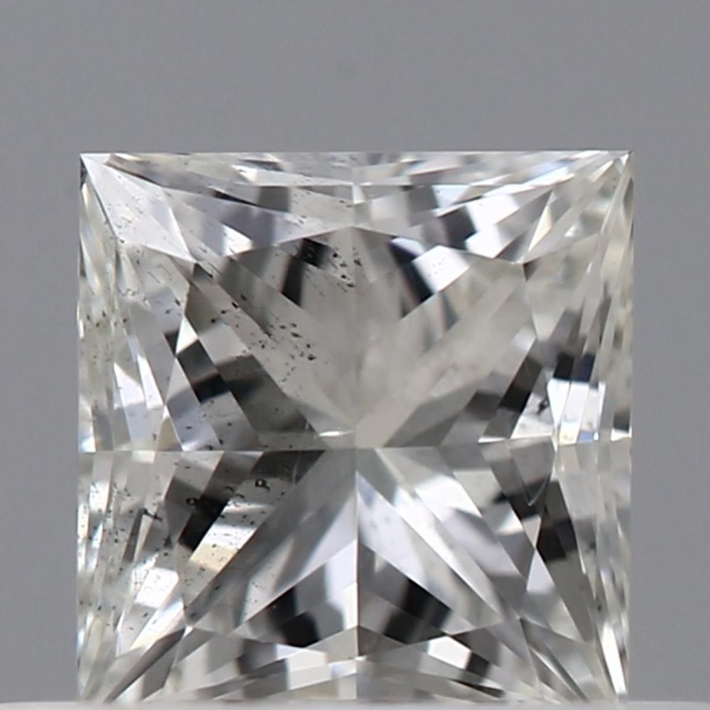 0.40 Carat Princess Loose Diamond, I, SI1, Excellent, GIA Certified | Thumbnail