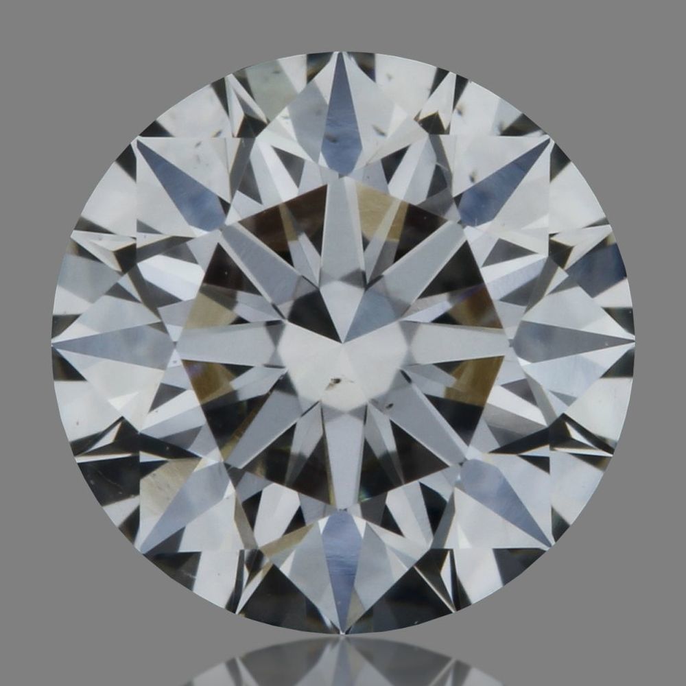 0.51 Carat Round Loose Diamond, F, SI2, Super Ideal, GIA Certified