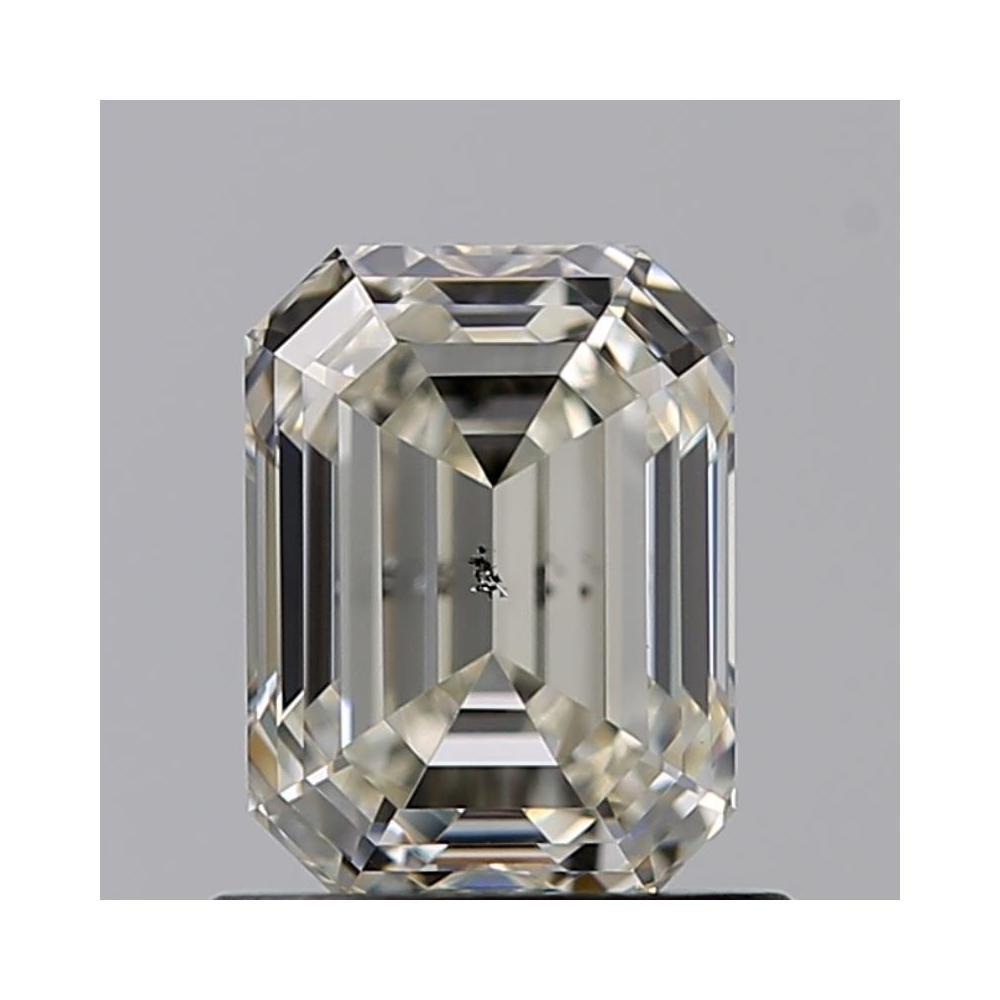 0.90 Carat Emerald Loose Diamond, K, SI1, Ideal, GIA Certified | Thumbnail