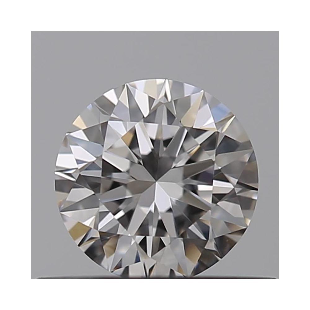 0.46 Carat Round Loose Diamond, G, IF, Super Ideal, GIA Certified