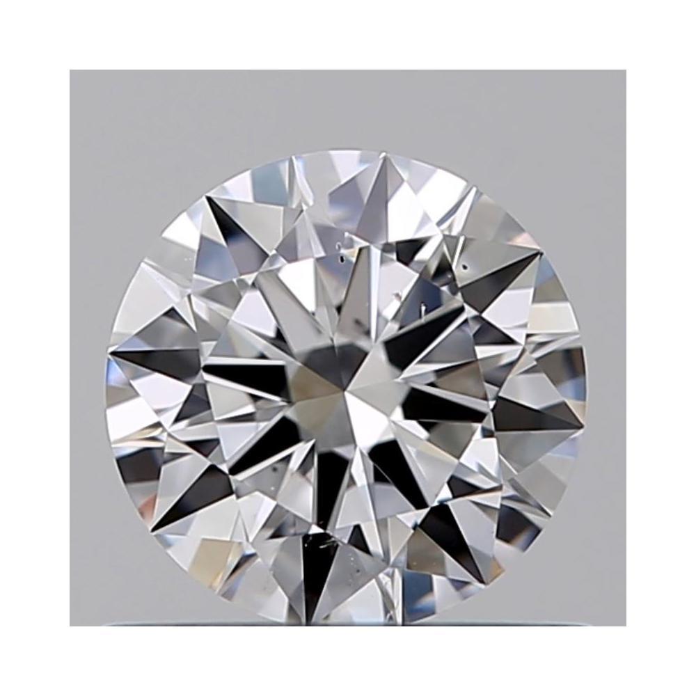 0.56 Carat Round Loose Diamond, D, VS2, Ideal, GIA Certified | Thumbnail