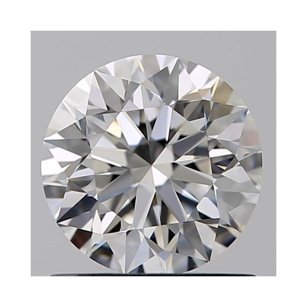0.80 Carat Round Loose Diamond, F, IF, Super Ideal, GIA Certified