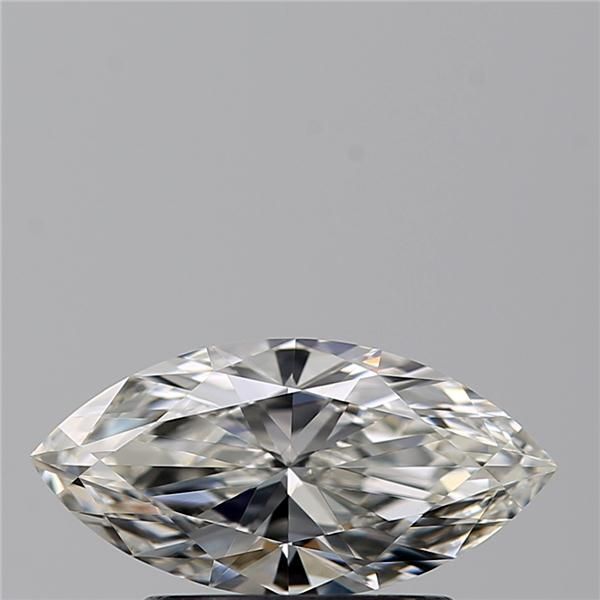 0.71 Carat Marquise Loose Diamond, H, VVS1, Ideal, GIA Certified