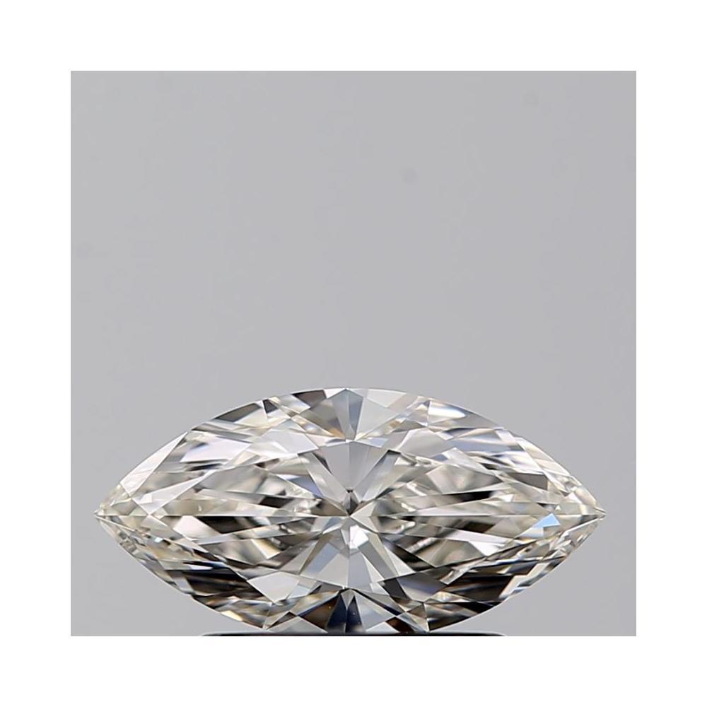 0.59 Carat Marquise Loose Diamond, I, VVS1, Ideal, GIA Certified | Thumbnail