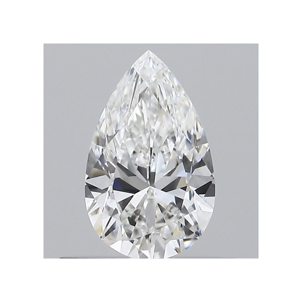 0.37 Carat Pear Loose Diamond, E, VS1, Super Ideal, GIA Certified