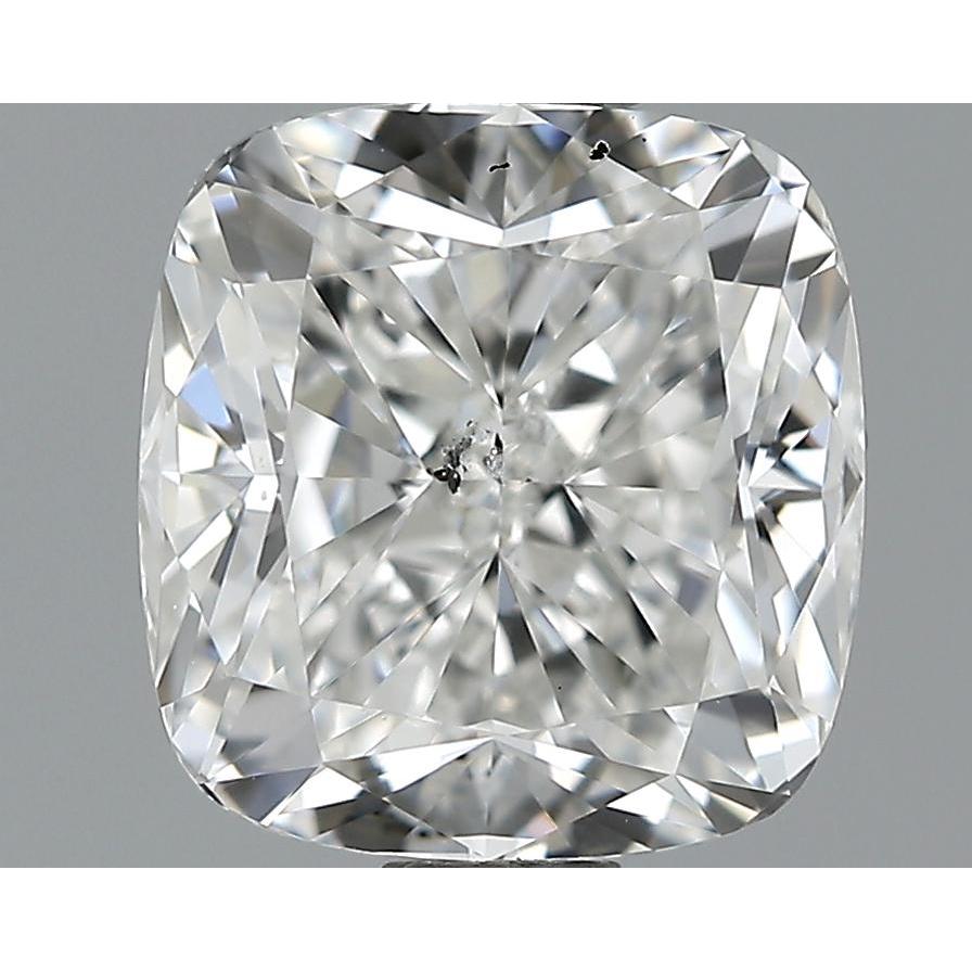 1.76 Carat Cushion Loose Diamond, G, SI2, Ideal, GIA Certified | Thumbnail