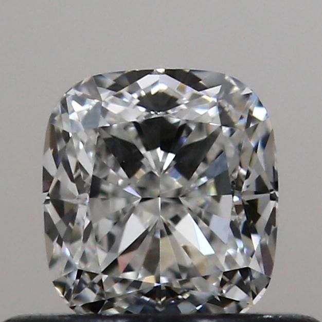0.43 Carat Cushion Loose Diamond, F, VVS2, Ideal, GIA Certified | Thumbnail