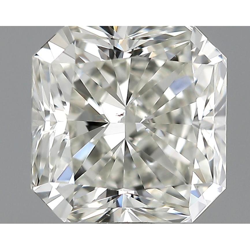 1.02 Carat Radiant Loose Diamond, J, VS2, Ideal, GIA Certified