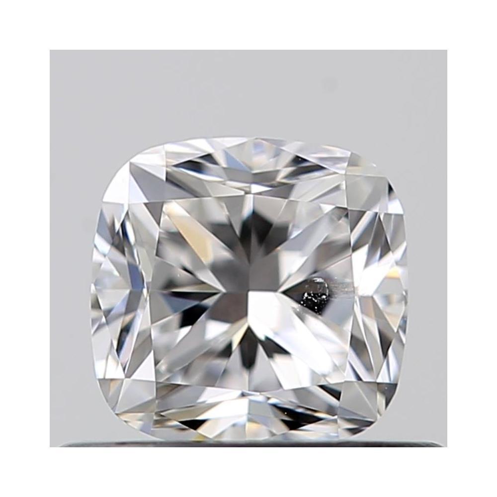 0.50 Carat Cushion Loose Diamond, E, VS2, Excellent, GIA Certified | Thumbnail