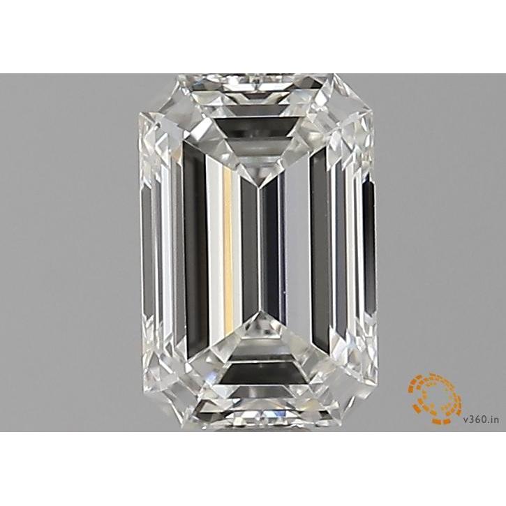 1.01 Carat Emerald Loose Diamond, I, VVS1, Ideal, GIA Certified | Thumbnail