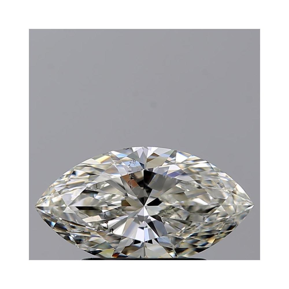 1.00 Carat Marquise Loose Diamond, J, SI1, Super Ideal, GIA Certified