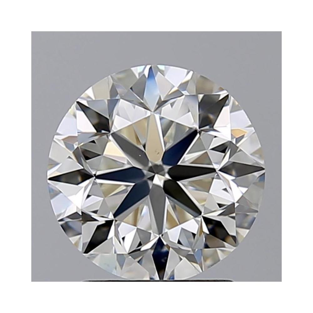 2.00 Carat Round Loose Diamond, I, VS2, Excellent, GIA Certified