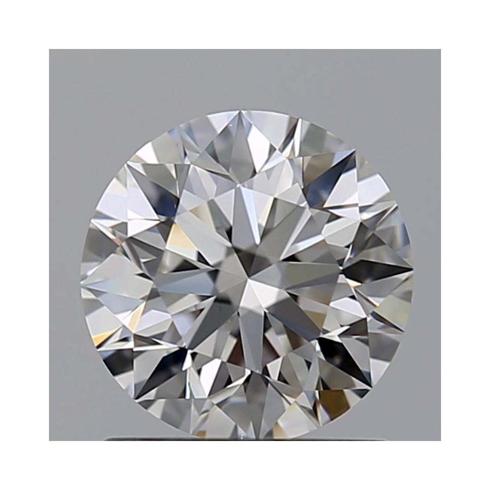1.00 Carat Round Loose Diamond, H, VS1, Super Ideal, GIA Certified