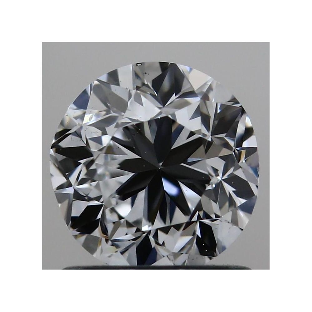 1.00 Carat Round Loose Diamond, D, SI1, Good, GIA Certified | Thumbnail