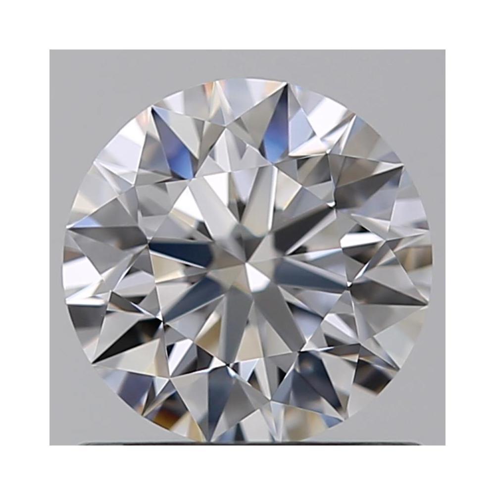 0.71 Carat Round Loose Diamond, D, VVS1, Super Ideal, GIA Certified