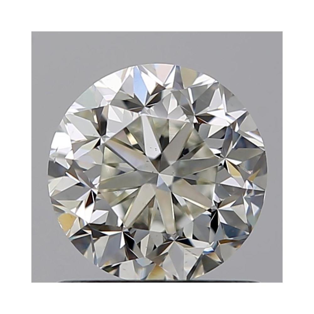 1.01 Carat Round Loose Diamond, J, VS2, Good, GIA Certified