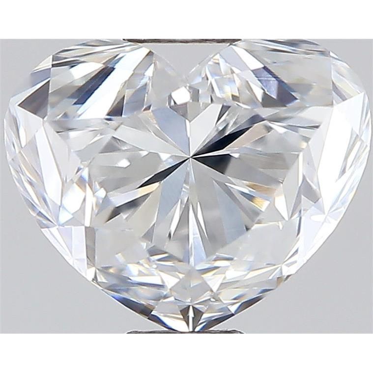 1.00 Carat Heart Loose Diamond, E, VS1, Very Good, GIA Certified | Thumbnail