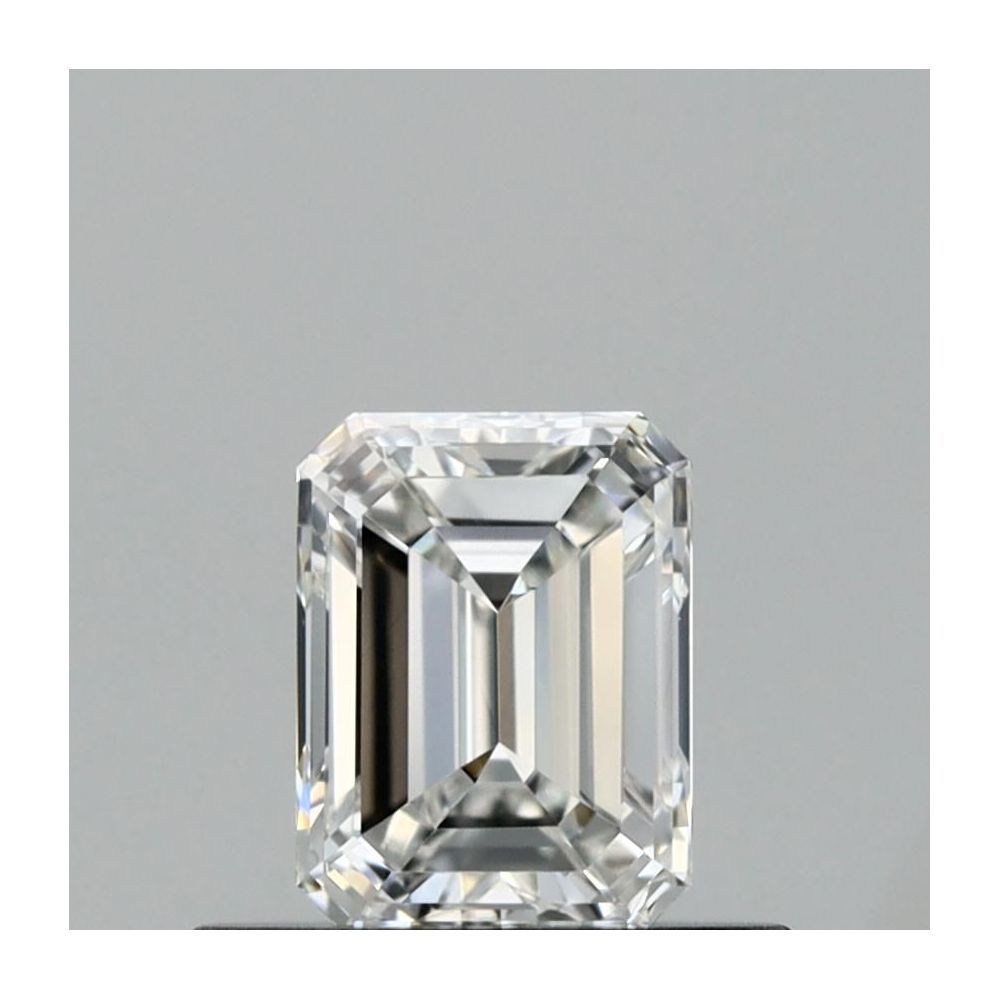 0.41 Carat Emerald Loose Diamond, F, VVS1, Ideal, GIA Certified