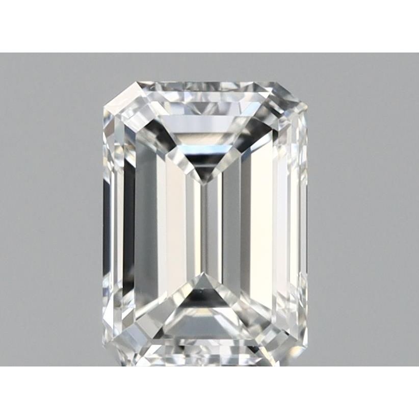 0.36 Carat Emerald Loose Diamond, F, VVS2, Ideal, GIA Certified | Thumbnail