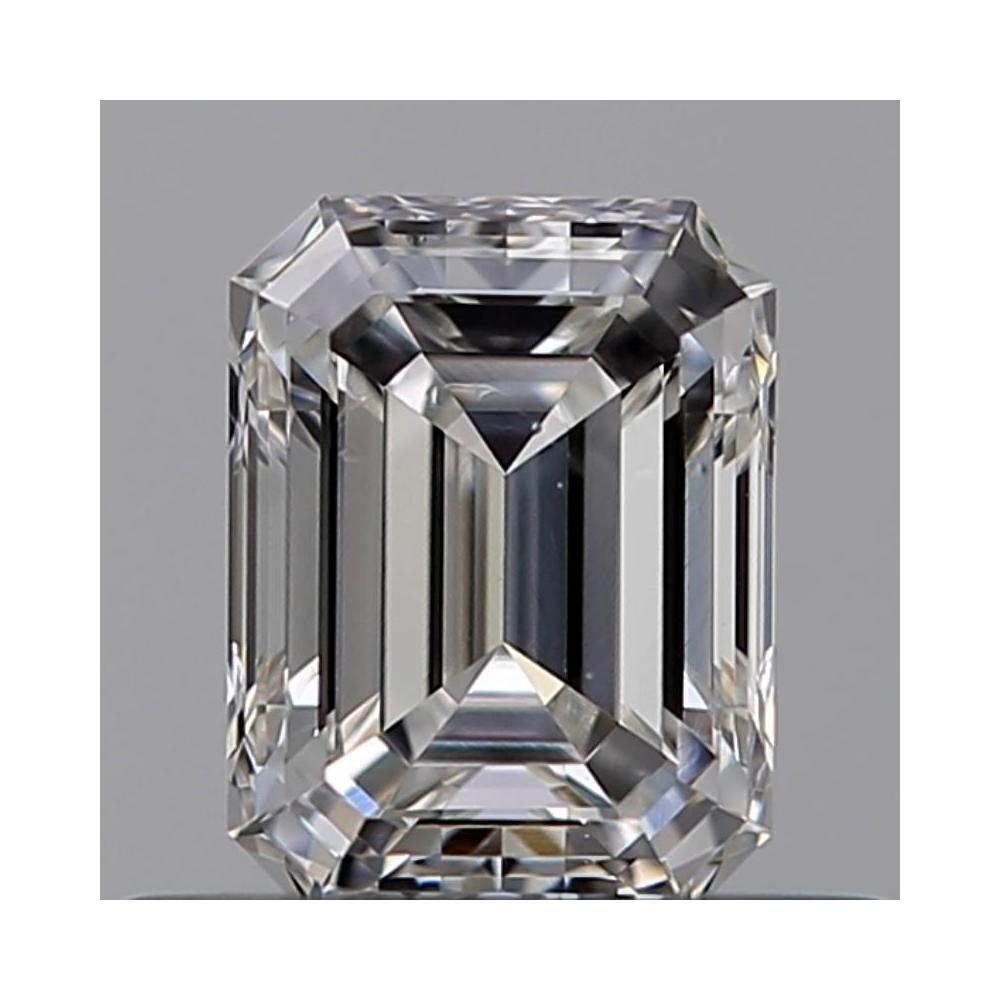 0.43 Carat Emerald Loose Diamond, E, VVS1, Ideal, GIA Certified