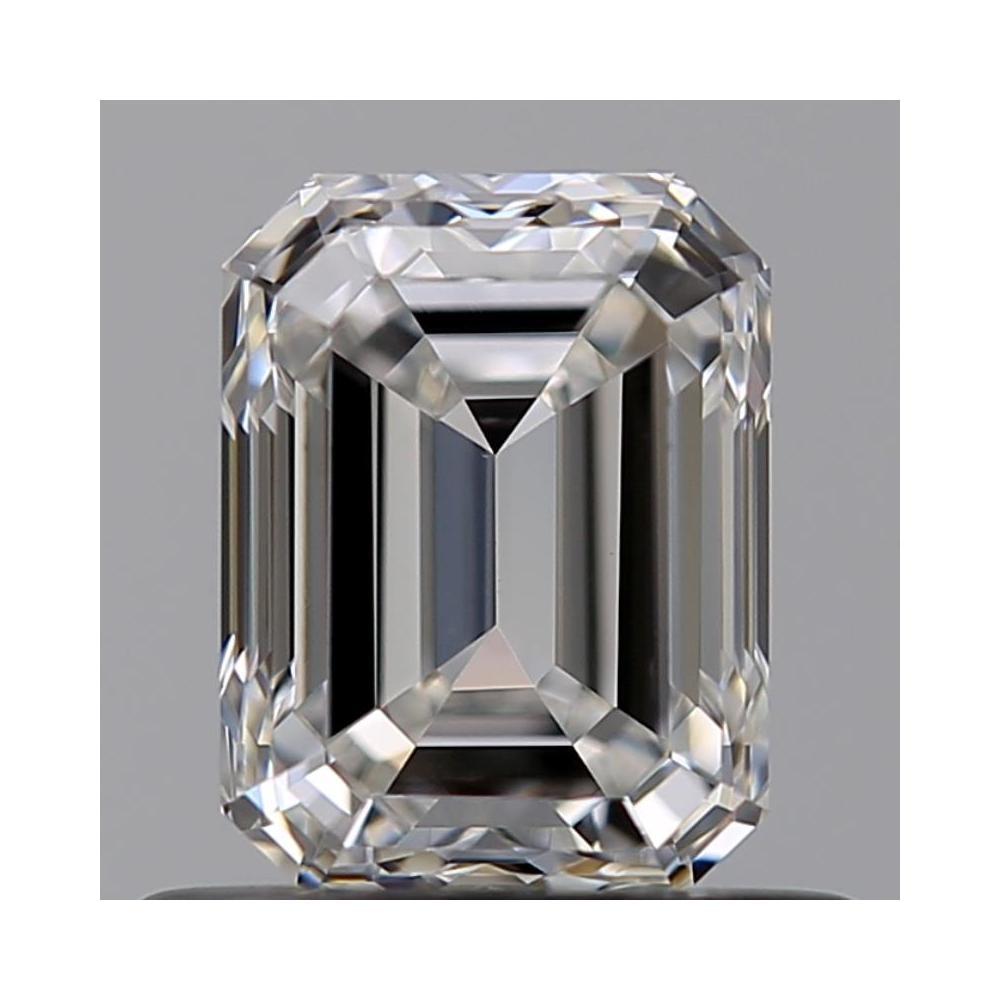 0.71 Carat Emerald Loose Diamond, E, VVS2, Excellent, GIA Certified
