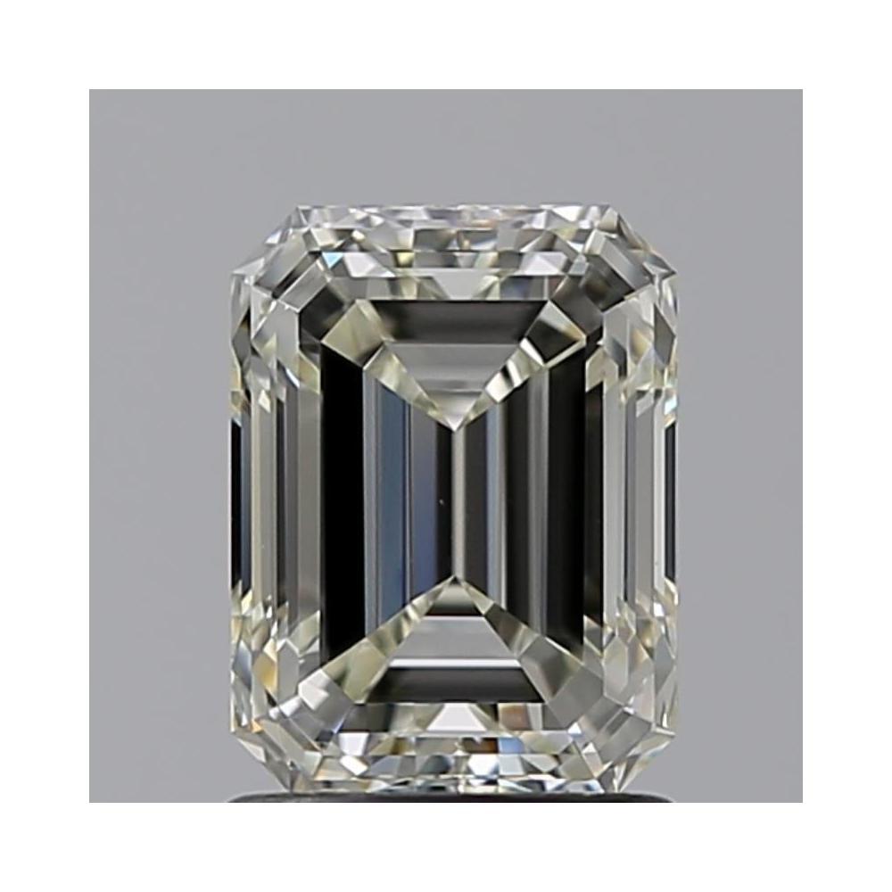 1.50 Carat Emerald Loose Diamond, K, VVS2, Ideal, GIA Certified | Thumbnail