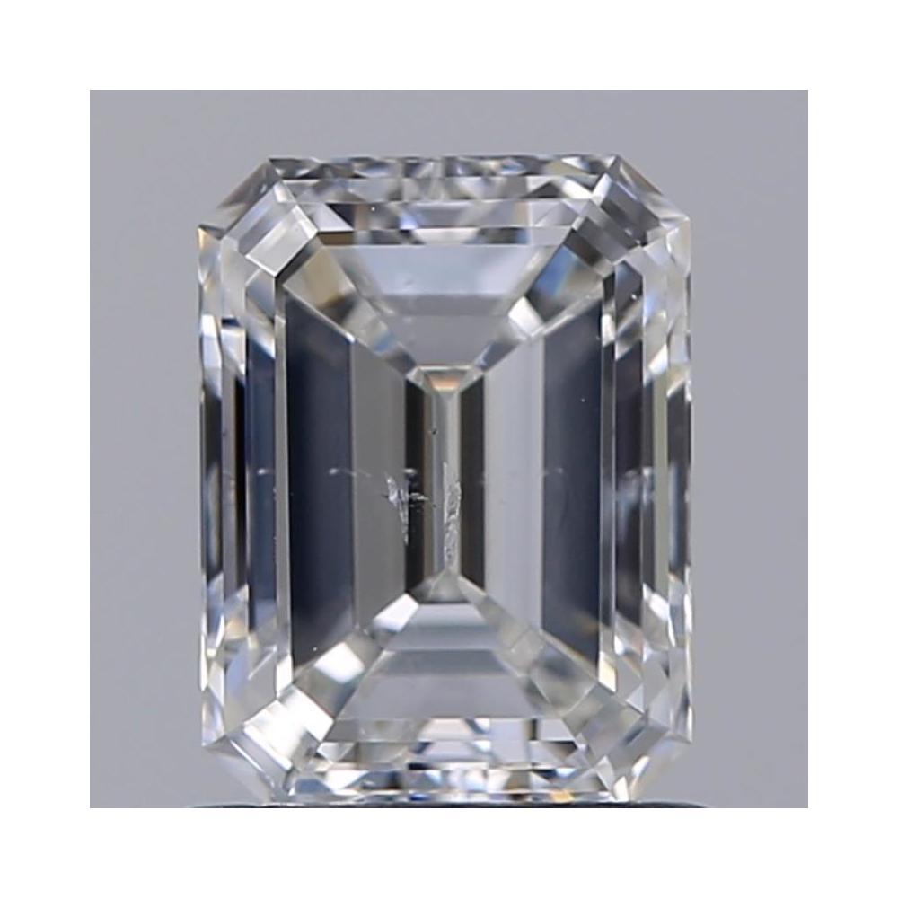 1.01 Carat Emerald Loose Diamond, E, SI2, Ideal, GIA Certified | Thumbnail