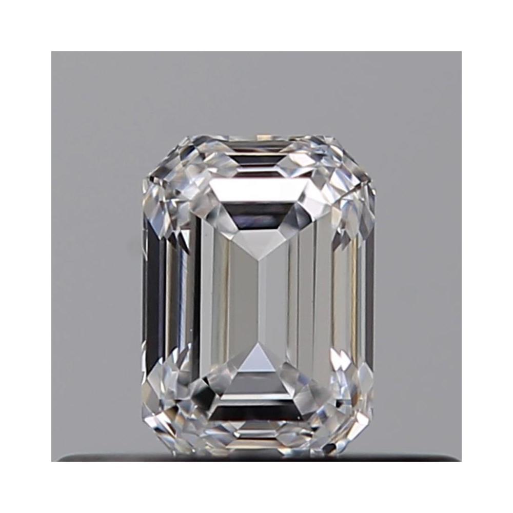 0.31 Carat Emerald Loose Diamond, D, VVS2, Ideal, GIA Certified
