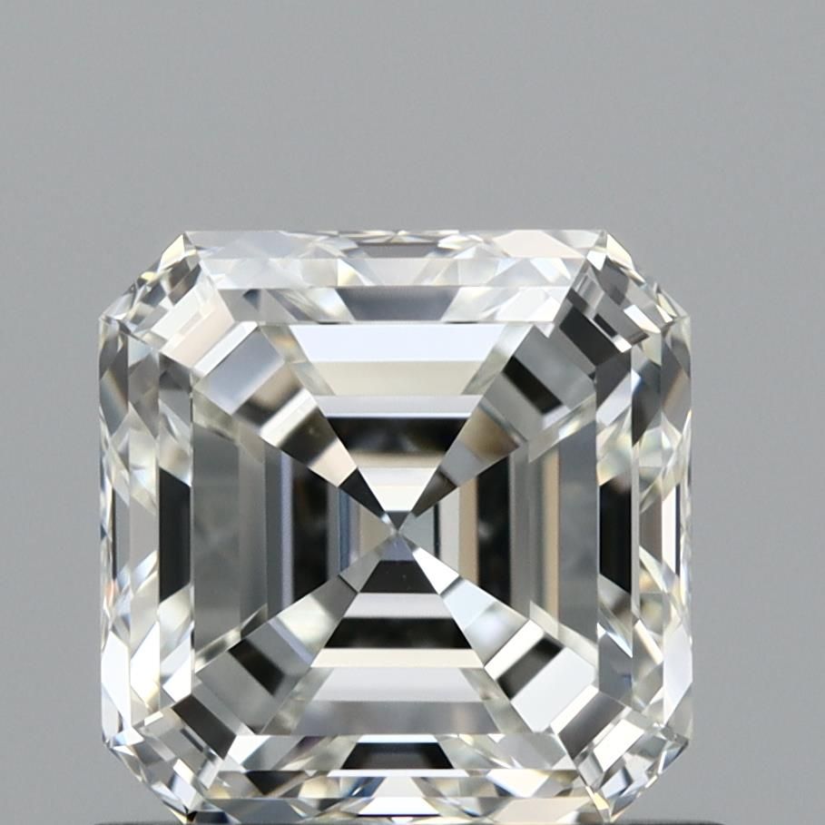 1.01 Carat Asscher Loose Diamond, H, FL, Super Ideal, GIA Certified